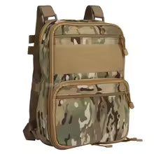 Mochila Tática Flatpack d3 expansível molle