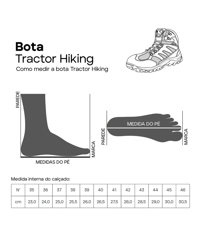 Bota Tractor Hiking