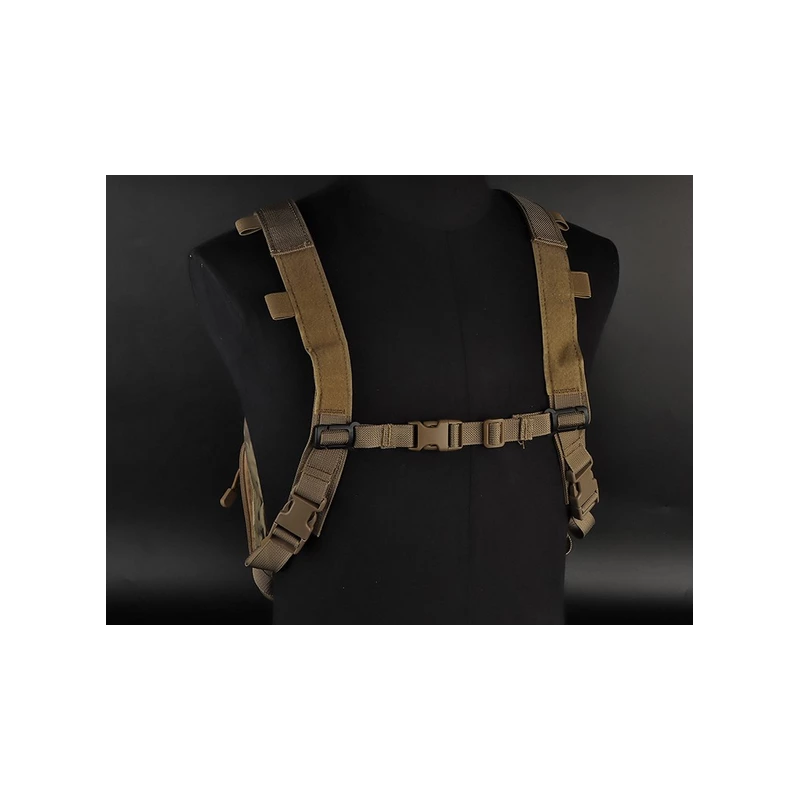 Mochila Tática Flatpack d3 expansível molle